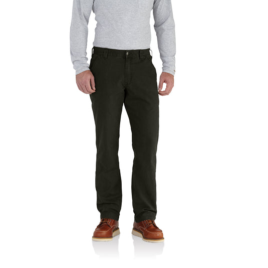 Carhartt Rugged Flex® Rigby Relaxed Fit Canvas Work Pants 306 Peat
