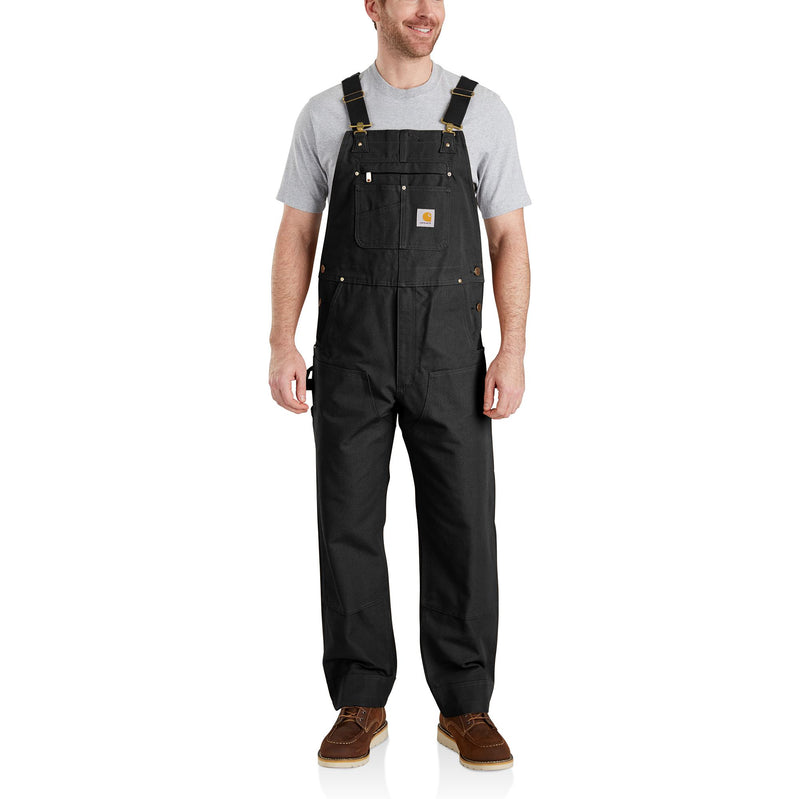 Load image into Gallery viewer, Carhartt R01 Duck Bib Overall - Black
