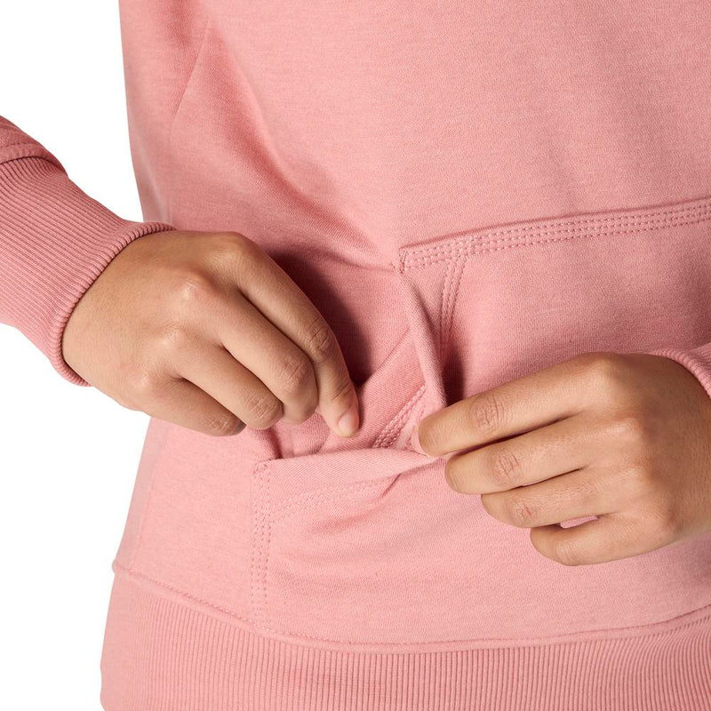Load image into Gallery viewer, Carhartt W TS2791 Sleeve Logo Hoodie - Rose Tint - Pocket
