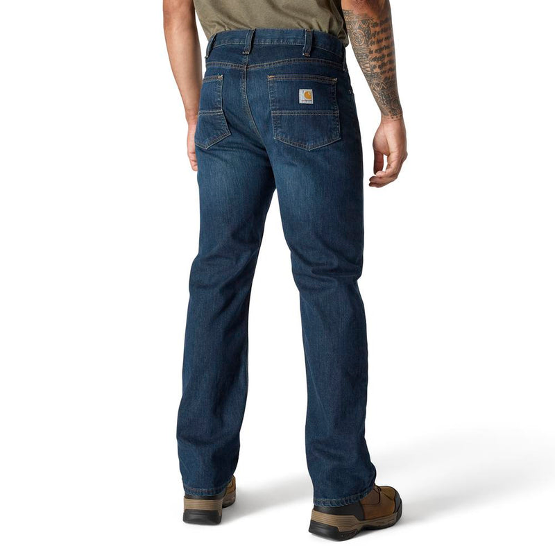 Load image into Gallery viewer, Carhartt BD2804 Flex 5Pkt Jean - Clearwater - Back
