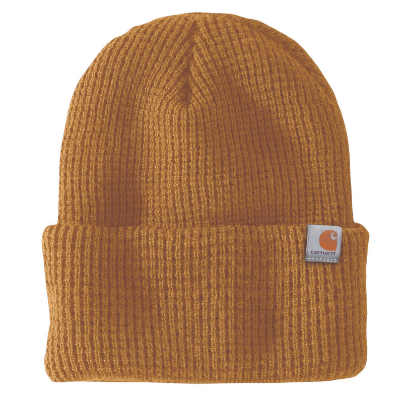 Load image into Gallery viewer, Carhartt Woodside Waffle Beanie - Carhartt Brown
