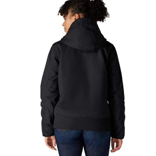 Carhartt W J130 Duck Active Jacket - Black - Back