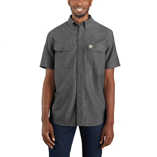 Carhartt S/S Chambray Shirt - Black Chambray