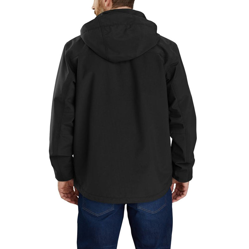 Load image into Gallery viewer, Carhartt OJ4670 Storm Defender Jacket - Black - Back
