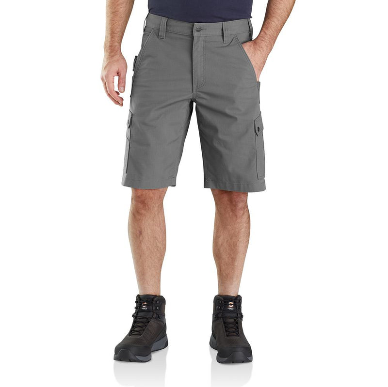 Load image into Gallery viewer, Carhartt RF Ripstop Cargo Short - Steel - Front
