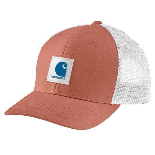 Carhartt AH5216 Logo Patch Mesh - Terracotta