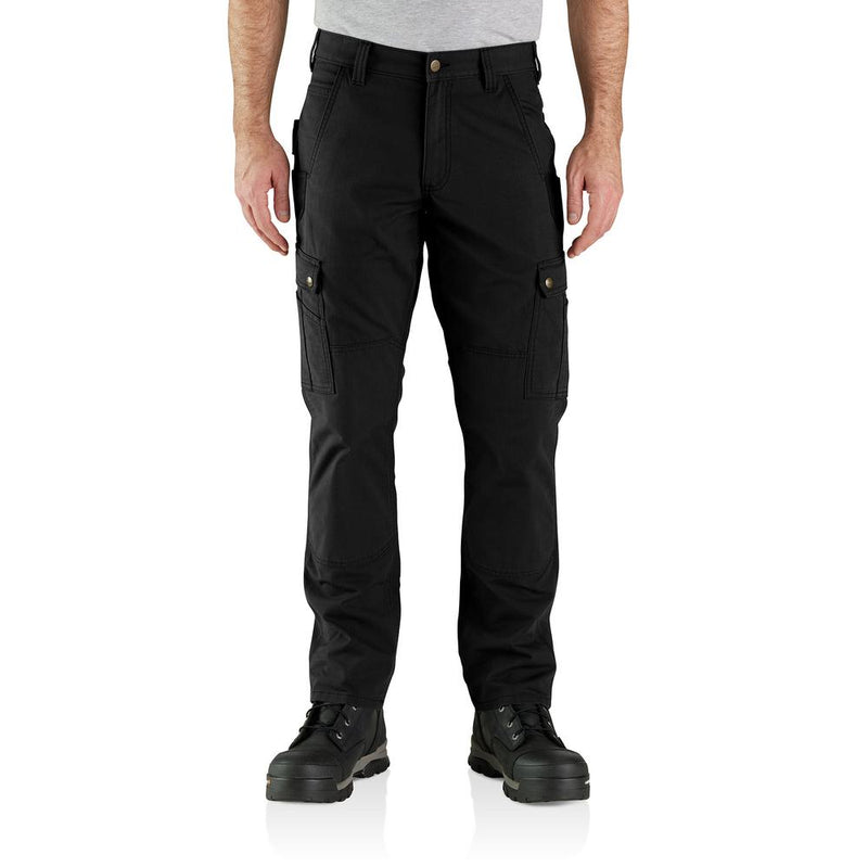 Load image into Gallery viewer, Carhartt BN5461 Ripstop Cargo Double Front Pant - Black
