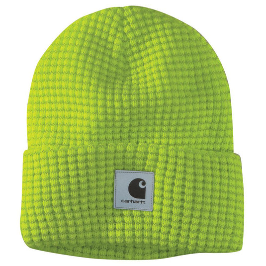 Carhartt Reflective Patch Beanie - Bright Lime