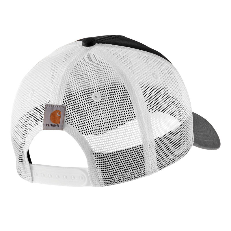 Load image into Gallery viewer, Carhartt Logo Mesh Cap - Black - Back
