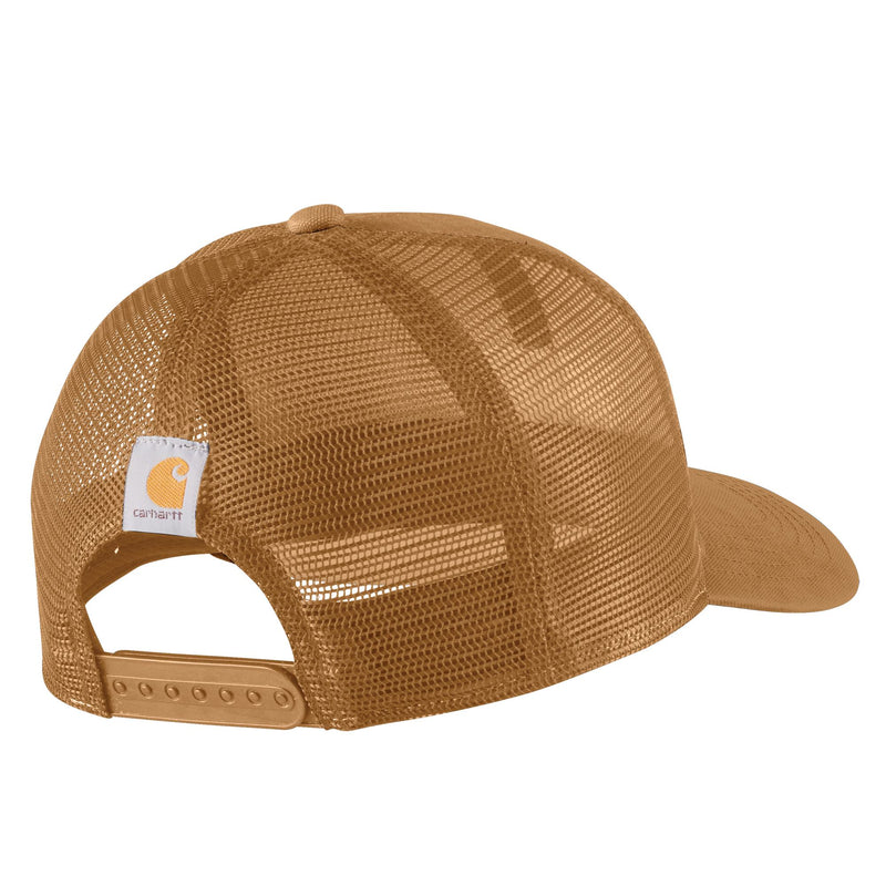 Load image into Gallery viewer, Carhartt Outdoor Patch Mesh Cap - Carhartt Brown - Back
