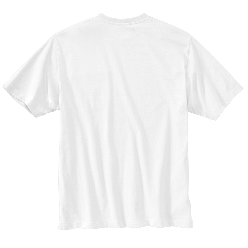 Load image into Gallery viewer, Back of the Carhartt TK5753 white tee that is Made in the USA.
