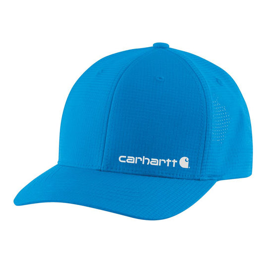 Carhartt AH5933 Force Logo Graphic Cap - Azure Blue - Front