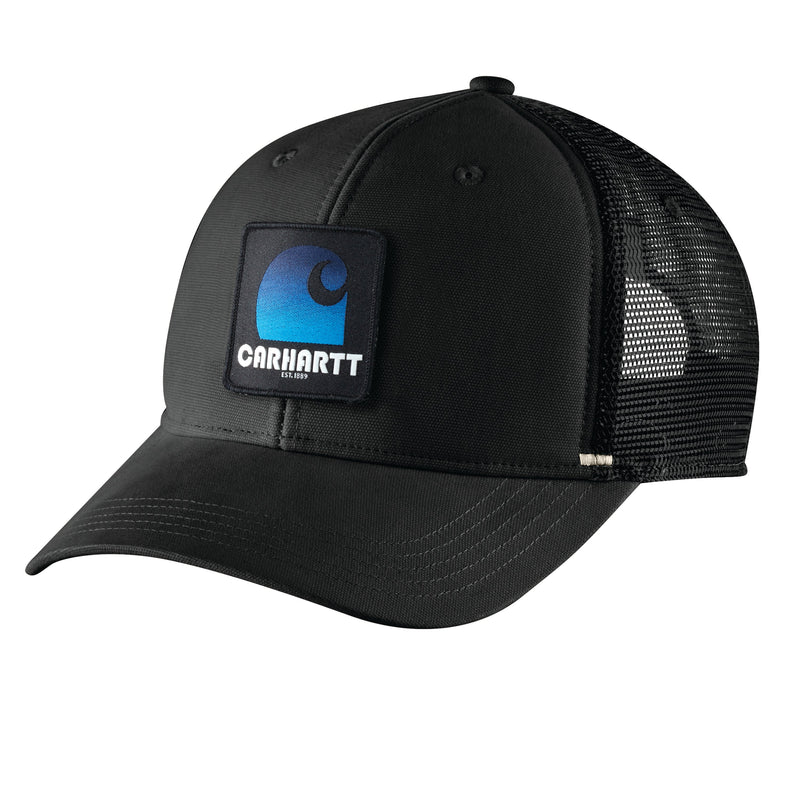 Load image into Gallery viewer, Carhartt AH6132 C Patch Cap - Black  - Front
