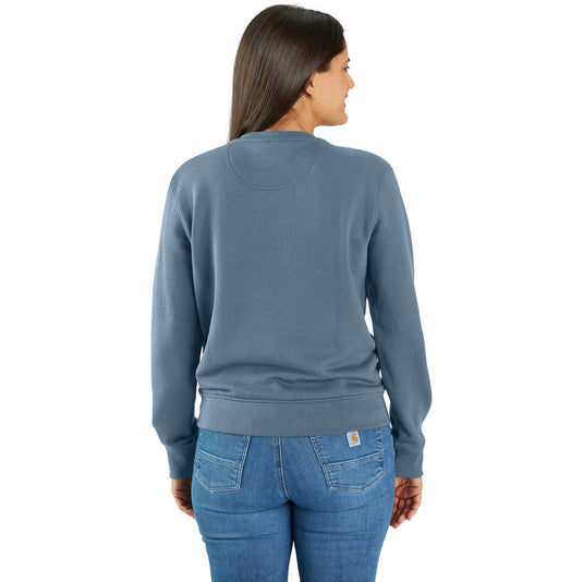 Carhartt Women's TS6179 Sweatshirt - Thundercloud - Back