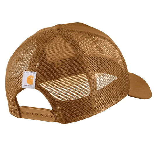 Carhartt AH6189 Hard Work Cap - Carhartt Brown - Back
