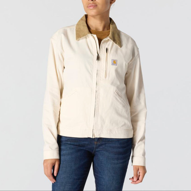 Load image into Gallery viewer, Carhartt W OJ6208 Detroit Jacket - Natural
