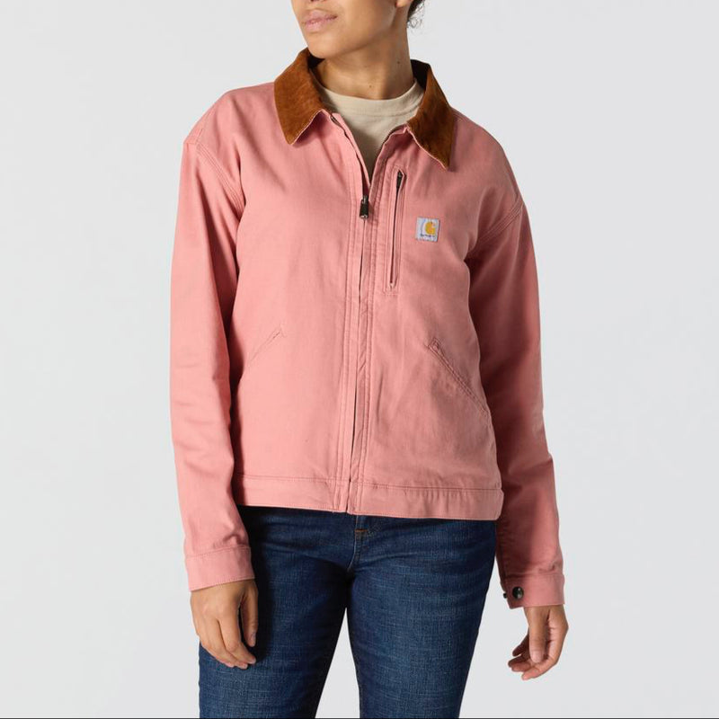 Load image into Gallery viewer, Carhartt W OJ6208 Detroit Jacket - Rose Tint
