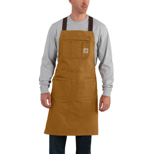 Carhartt AM6667 Firm Duck Apron - Carhartt Brown
