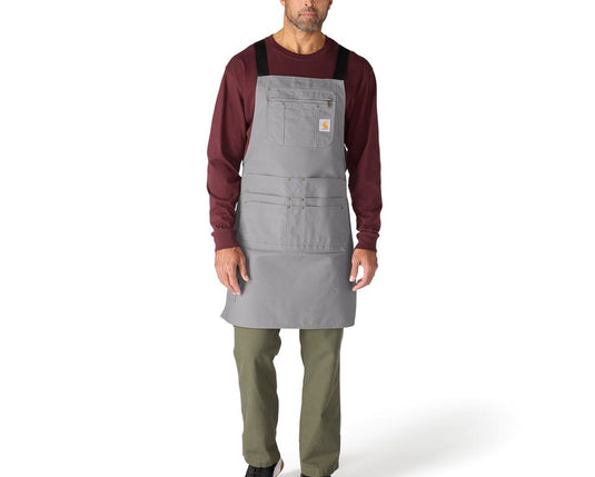 Carhartt AM6667 Firm Duck Apron - Asphalt