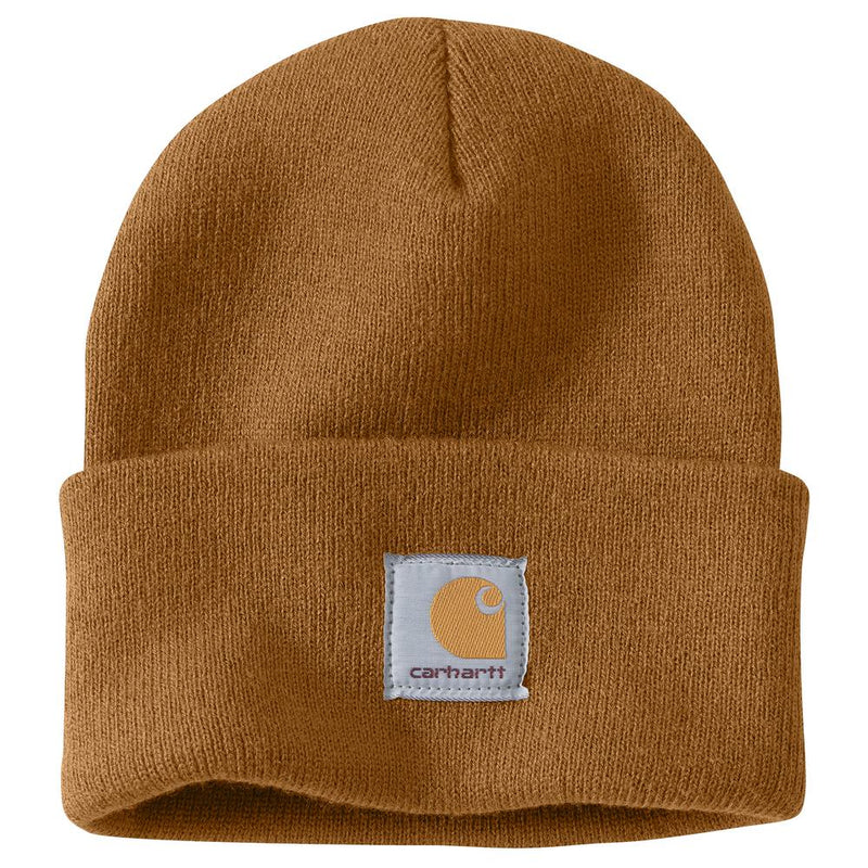 Load image into Gallery viewer, Carhartt A18 Knit Cuffed Beanie - Carhartt Brown
