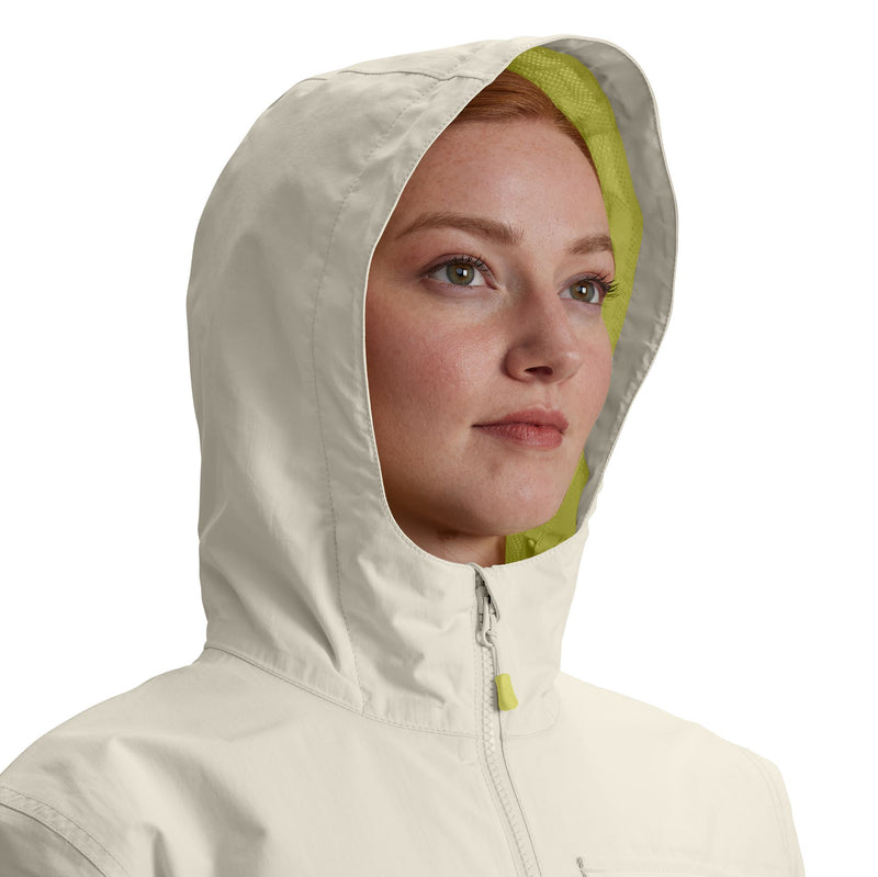 Load image into Gallery viewer, Women&#39;s Carhartt Packable Jacket - Chalk - Hood

