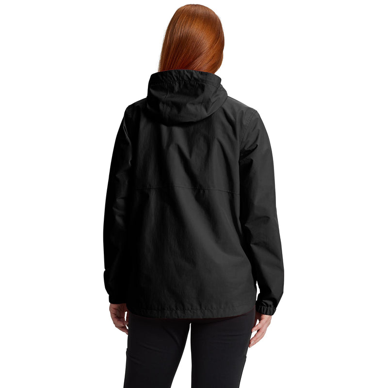 Load image into Gallery viewer, Women&#39;s Carhartt Packable Jacket - Black  - Back
