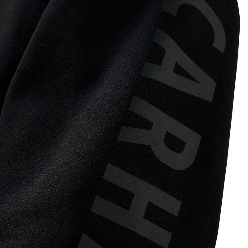 Load image into Gallery viewer, Carhartt TS7030 RD Midweight Logo Hoodie - Black - Sleeve Logo
