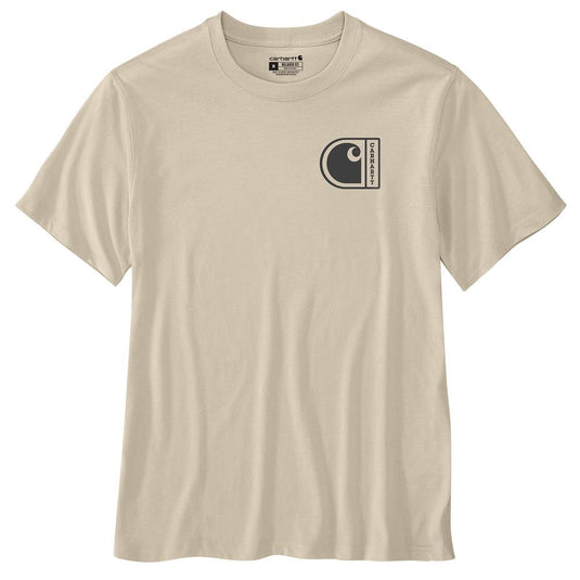Carhartt TK7048 C Graphic S/S Tee - Oat Milk - Front