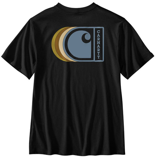 Carhartt TK7048 C Graphic S/S Tee - Black - Back