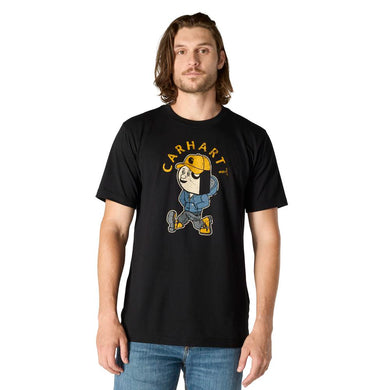 Carhartt TK7051 Active Jac S/S Tee - Black - Front