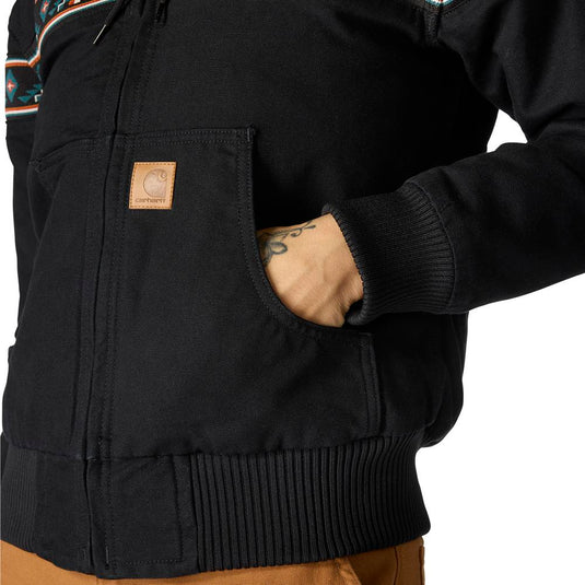 Carhartt OJ7095 W Montana Active Jacket - Black - Front Pocket