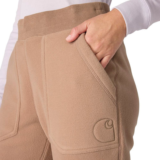 Carhartt W BN7148 Force Sweatpant - Sepia - Front Pocket