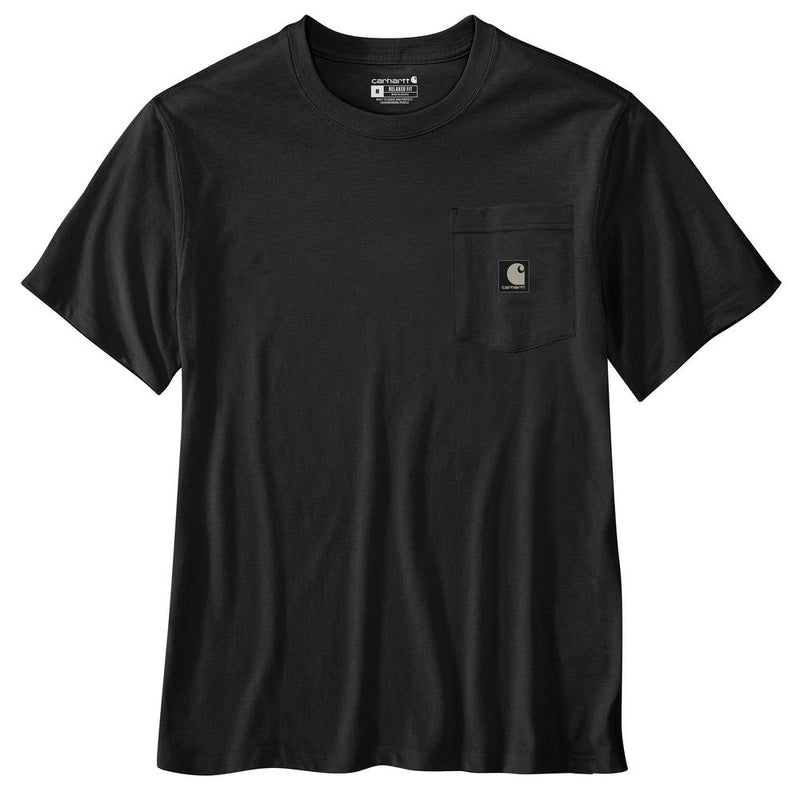 Load image into Gallery viewer, Carhartt TK7183 Pkt Camo Tee - Black - Front
