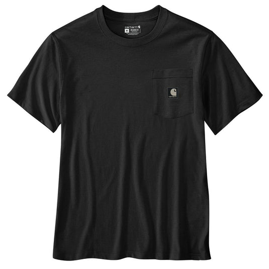Carhartt TK7183 Pkt Camo Tee - Black - Front
