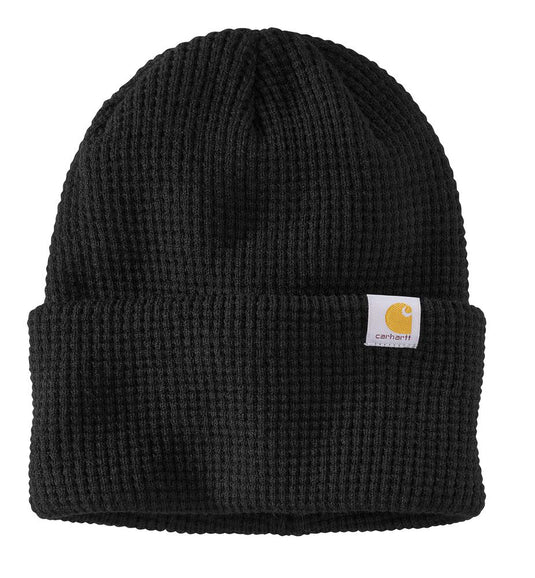 Carhartt AH7187 Waffle Knit Beanie - Black