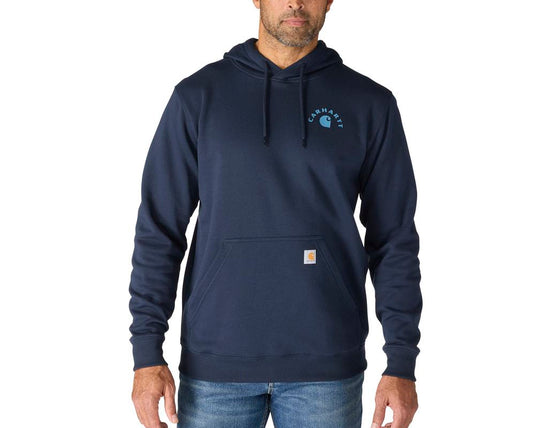 Carhartt TS7300 Sawyer Work Hoodie - Navy - Front