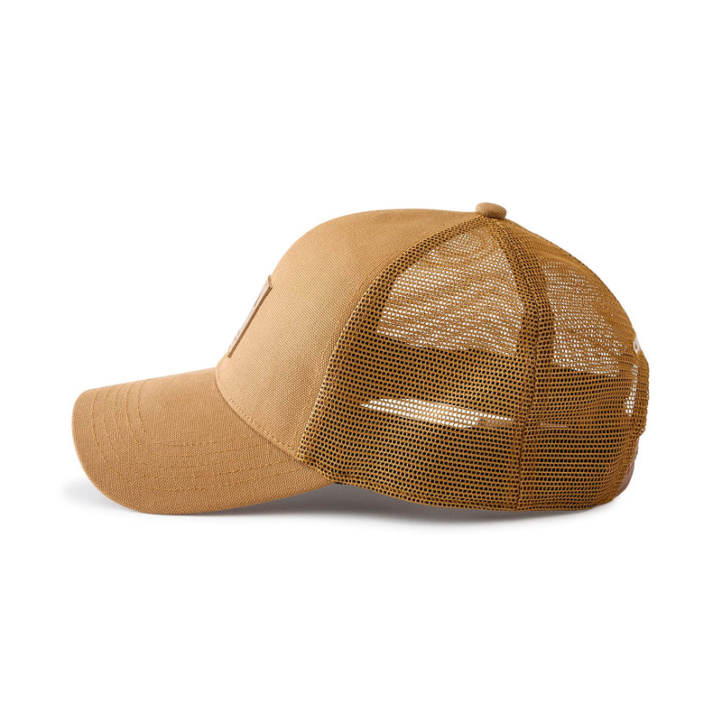 Load image into Gallery viewer, Carhartt AH7340 Leatherette Patch Mesh Cap - BRN
