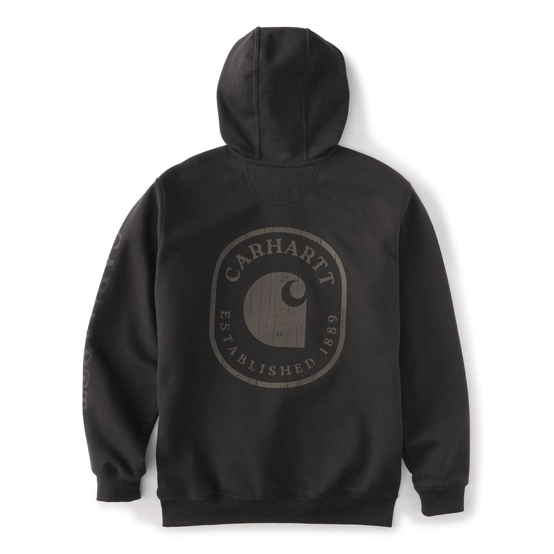 Load image into Gallery viewer, Carhartt TS7832 Paxton 1889 Logo Hoodie - BLK
