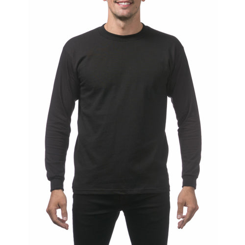 Pro Club L/S Heavyweight Tee - Black