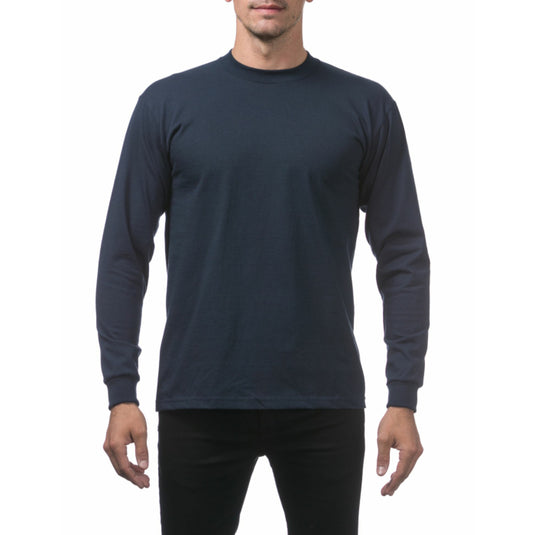 Pro Club L/S Heavyweight Tee - Navy