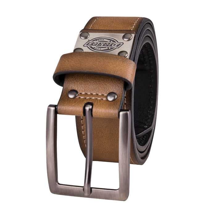 Dickies Industrial Strength Leather Belt - Brown