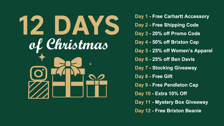 Follow us on Instagram for details on our countdown to Christmas.