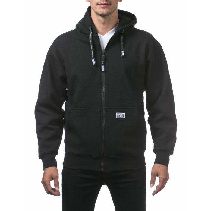 Load image into Gallery viewer, Pro Club HW Zipper Hoodie - Black

