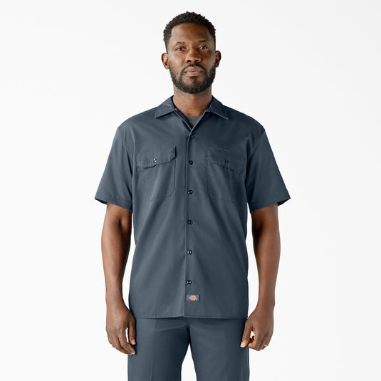 Dickies Original 1574 Short Sleeve Work Shirt - Airforce Blue