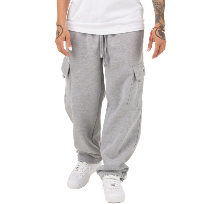 Load image into Gallery viewer, Pro Club HW Cargo Sweatpants - H/Gray
