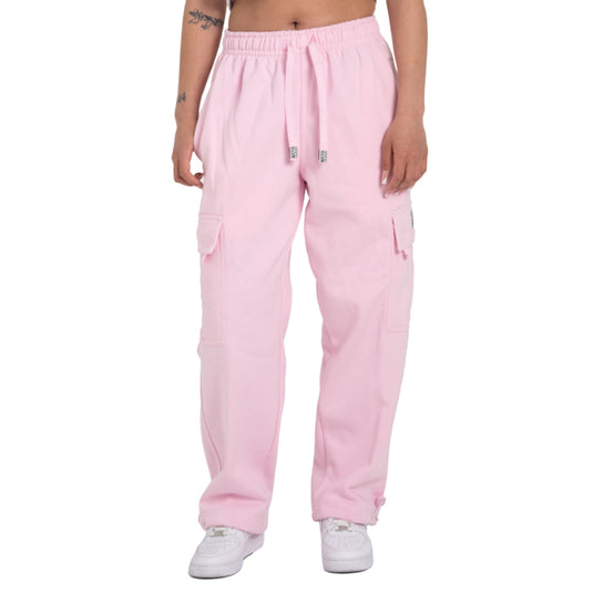Pro Club HW Cargo Sweatpants - Pink