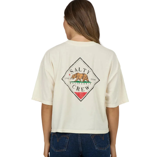 Salty Crew W Tippet Cali Skimmer Tee - Off White