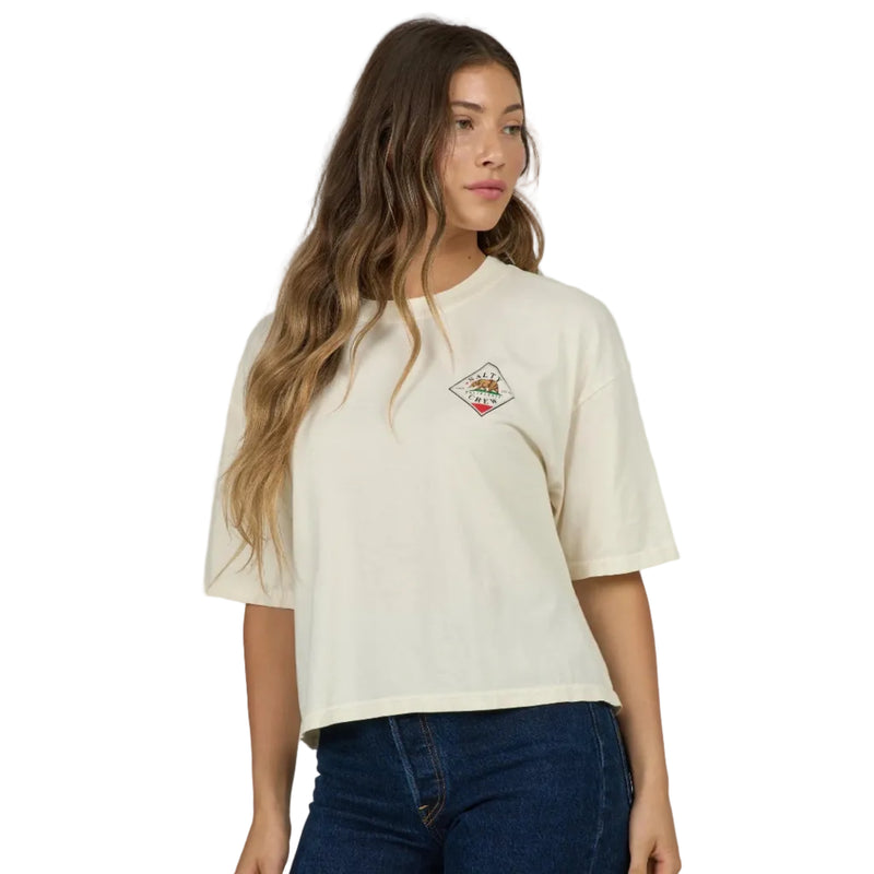 Load image into Gallery viewer, Salty Crew W Tippet Cali Skimmer Tee - Off White
