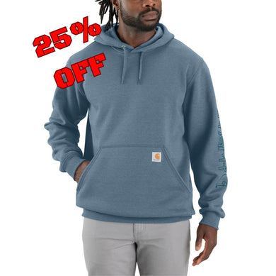 Carhartt K288 Loose Fit Sleeve Logo Hoodie - HH5 - 25% Off