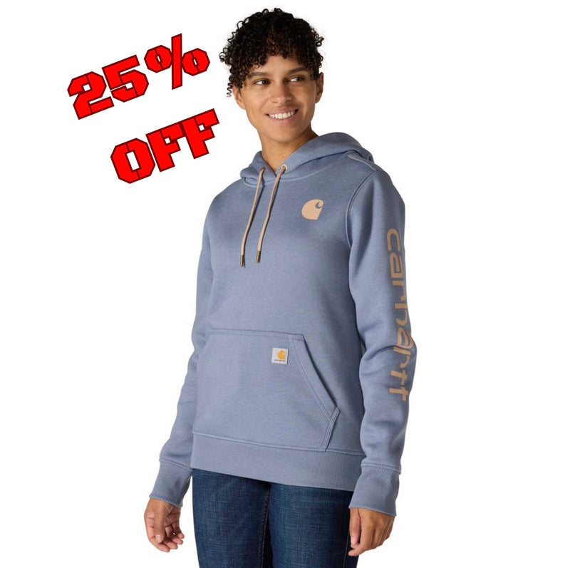 Load image into Gallery viewer, Carhartt W TS2791 Sleeve Logo Hoodie - HS8 - 25% Off
